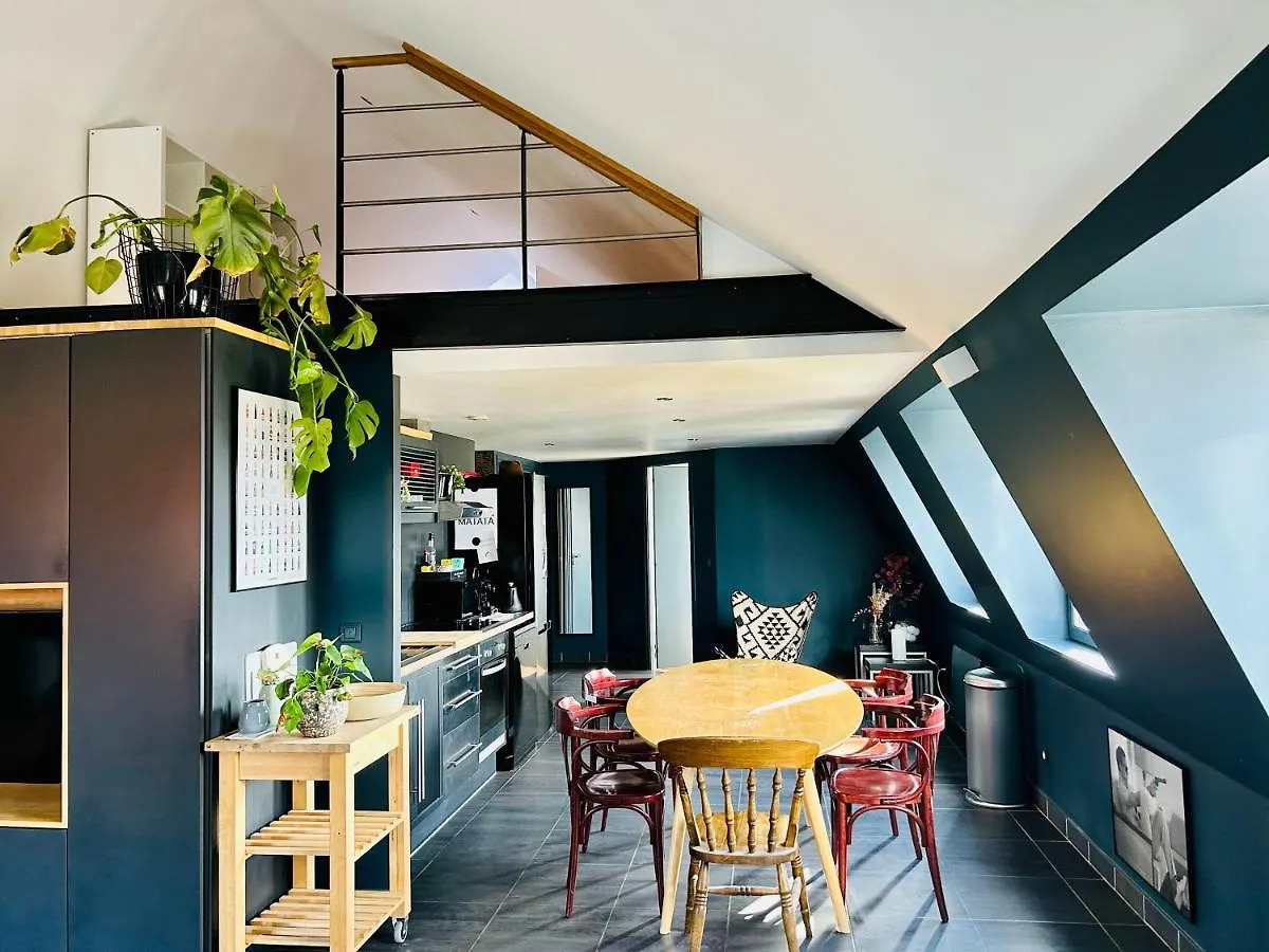 Ferienwohnung Loft Haut De Gamme - Sejour Vieux-Lille Apartment Lille